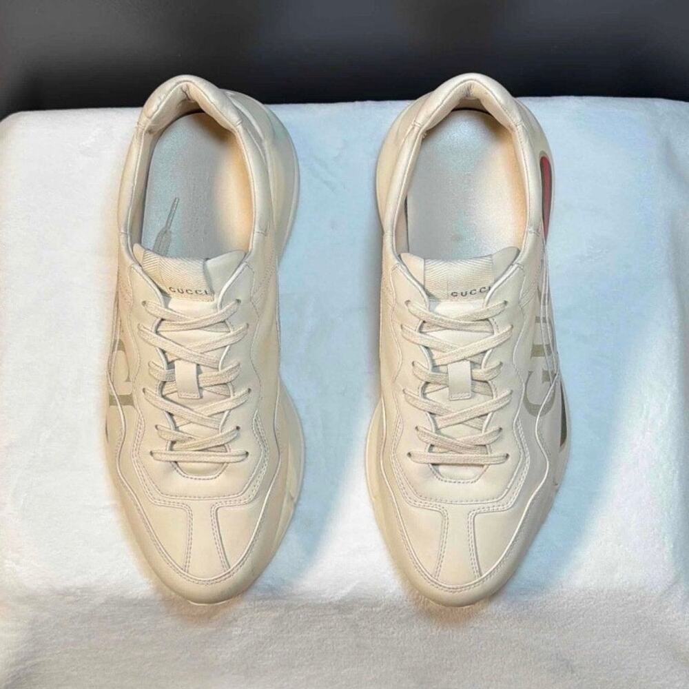 Gucci Rhyton Leather Logo | 500877 DRW00 9522 | US10.5M - Picture 7 of 13